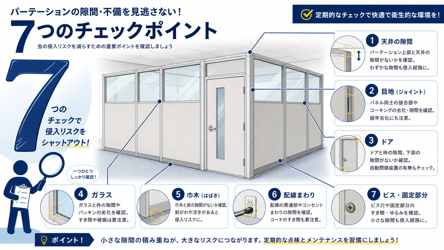 施工品質を見極めるための具体的なチェックポイント